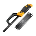 thumbnail image 2 of S SERENABLE Compact Hacksaw with 11 Saw Blade for Tile Wood Metal Cutting Aluminum Frame, 2 of 9
