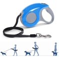 thumbnail image 2 of Retractable Dog Leashes, Telescopic Traction Rope, Retractable Leash for Small Dog 5M, Maximum 15kg (Blue), 2 of 5