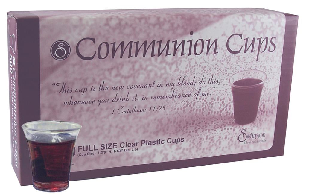 CommunionCupDisposable (Clear)13/8" (Pack of 200)