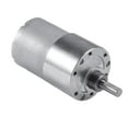 thumbnail image 3 of Youkk Powerful 37GB-3530 12V DC High Electric Gear Box Motor Replacement DIY Silver 333RPM 1Set, 3 of 6