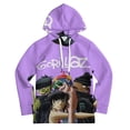 thumbnail image 3 of Gorillaz Kid Hoodies Boys Girls 3D Graphic Sweatshirt Long Sleeve Pullover Hoodie Casual Hooded Sweater Coat L, 3 of 6