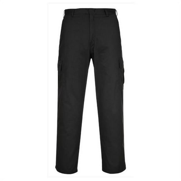 Portwest C701 Cargo Pants Black Tall, 34