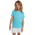 thumbnail image 2 of Girls' Rash Guard Shirt - 2 Pack UPF 50+ Short Sleeve Quick Dry Swim Shirt (Size: 4-16), 2 of 8