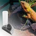 thumbnail image 4 of Botella de agua para es 2 en 1, dispensador de agua automático, decoración de hábitat, agua de tortuga Gris jinwen Bebedero para reptiles, 4 of 8