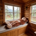 thumbnail image 4 of Clearance! Monkey Sleeping Bags for Adults Ki*d Backpacking Camping Microfiber Liner, 75"x30" All Weather 4 Seasons Indoor Outdoor Use, Lightweight & Waterproof, Mothers Day Gifts for Mom Grandma Men, 4 of 6