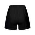 thumbnail image 4 of NAFUU Girls Athletic Shorts Girls Summer Linen Shorts Kids Casual Drawstring Elastic Waist Beach Short Pants With Pockets 5-6 Years, 4 of 9