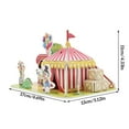 thumbnail image 3 of VONKY 3D Paper Assembly Toy Children Architecture Building Paper Model Kids Early Education Assembly House Toy Type 4, 3 of 8