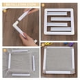 thumbnail image 3 of Unique Bargains Embroidery Hoops Universal Clip Frame Reusable Square Rectangle Plastic Clip Frame Embroidery Hoop for Art Craft Sewing, 3 of 6