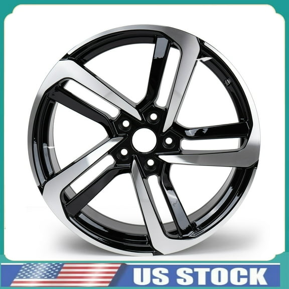 19'' x 8.5'' Wheel Rim Black Replacement Alloy Rim for 2018-2022 Honda Accord