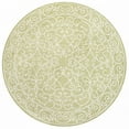 thumbnail image 2 of JONATHAN Y SANTA MONICA 5' Round Area Rug, Charleston Vintage Filigree Textured Weave - Green/Cream, SMB106H-5R, 2 of 8