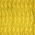 thumbnail image 1 of Ahgly Company Indoor Square Solid Yellow Modern Area Rugs, 8' Square, 1 of 4