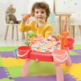 thumbnail image 6 of EagleStone Magnetic Fishing Game Water Table – 31 Fish, 2 Poles, Rotating Board with Music – Outdoor Fishing Toy for Kids Ages 5 year old, 6 of 8