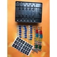 thumbnail image 4 of 12Way LED Circuit Standard ATO/ATC Blade Fuse Box Block Holder For Auto Car Boat, 4 of 5