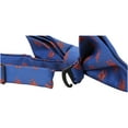 thumbnail image 2 of Men's Blue New York Mets Repeat Bow Tie, 2 of 2