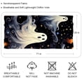 thumbnail image 2 of Halloween Chiffon Translucent Breathable Silk Scarf 180*73 (70.86*28.7in) - Light and Airy Accessory for Women, 2 of 6