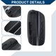 thumbnail image 3 of Tapa de la puerta del tanque de combustible para Volkswagen Jetta A4 Bora 2019-2023, cubierta de la tapa del llenado de combustible, tipo clip No.19G809909, negro ABS, 3 of 6