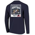 thumbnail image 3 of Youth  Navy Arizona Wildcats Snowy Polaroid Long Sleeve T-Shirt, 3 of 3
