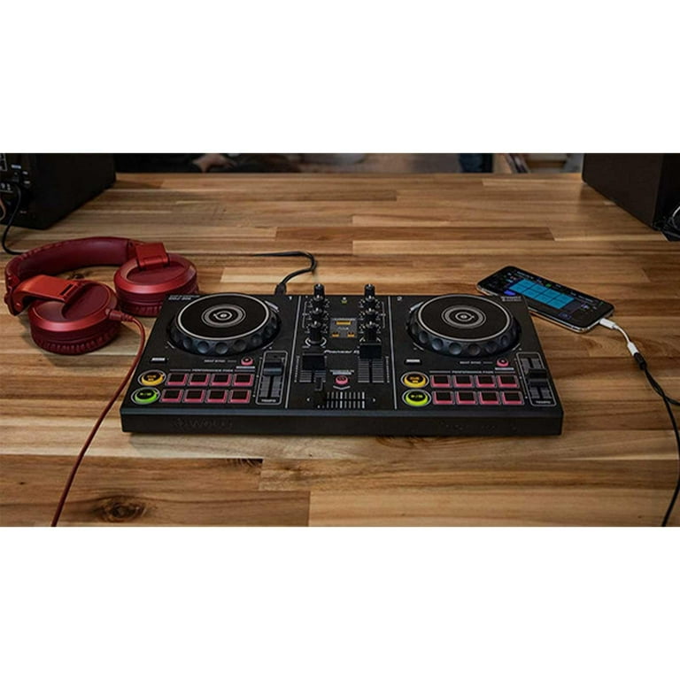 Pioneer DJ DDJ-200 Smart DJ Controller with Professional Black 