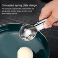 thumbnail image 3 of 304 Stainless Steel Spoon Ice Cream Fruit Ball Scoop Cutlery Kitchen Tool Accessory, 3 of 6