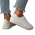 thumbnail image 5 of Willtoo Women’s Orthopedic Dress Shoes Knit Mesh Lace Up Walking Sneakers with Arch Support, Lightweight Breathable Low Top Casual Shoes, Fashion Comfort Daily Footwear, 5 of 6