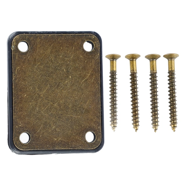 Plaque de Manche Carré de Guitare Électrique, Plaque de Manche de Guitare Électrique, Plaque de Manche de Guitare Électrique, Plaque de Manche de Basse de Guitare Électrique