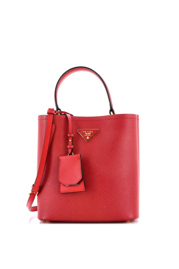 Pre-Owned Panier Bucket Bag Saffiano Leather Medium By Rebag