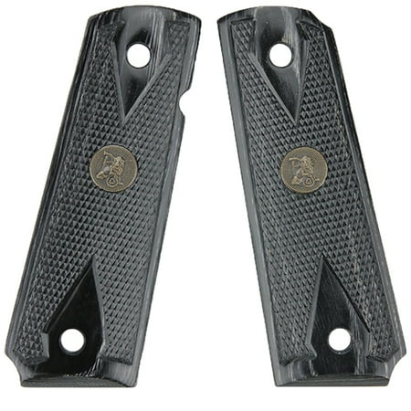 1911 Auto Frame - Pachmayr Colt 1911 Grip Double Diamond, Charcoal, Checkered