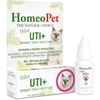HomeoPet Feline UTI+ Urinary Tract Health Support Drops for Cats, 15 mL