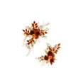 thumbnail image 1 of Langgg 2Pcs Welcome Sign Decor Wedding Arch Wreath for Wedding Farmhouse Valentines Gold Orange, 1 of 2