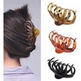 thumbnail image 1 of Pinzas, pinzas de 3 garras, pinzas para el cabello entrelazadas, accesorios para el cabello para mujeres y niñas, 1 of 5