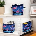 thumbnail image 6 of Flamingo Foldable Organizer Bins with Handle, 10.8"x10.5"x10.6", Large Capacity Storage Bin Toy Box, 6 of 6