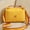 shoulder large yellow, variant on Women's Bag Pure Color Canvas Bag Large Capacity Simple Single Shoulder Art Cross Bag Cosmetic Bag