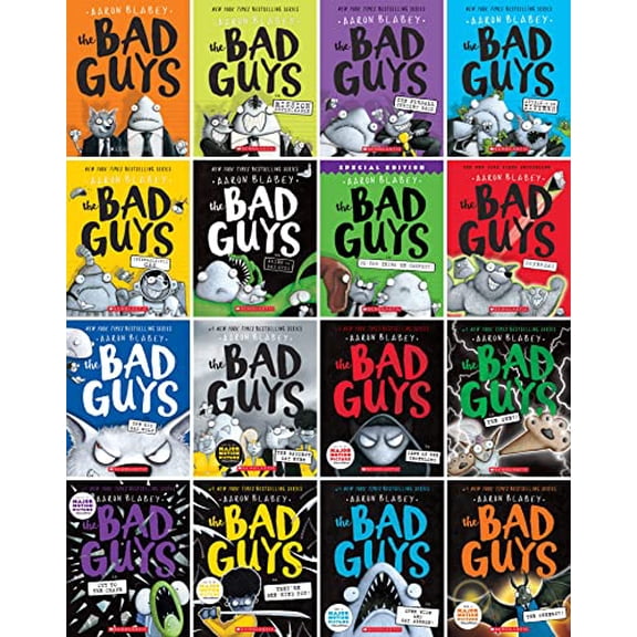 Pre-Owned Bad Guys Book Series 1-16