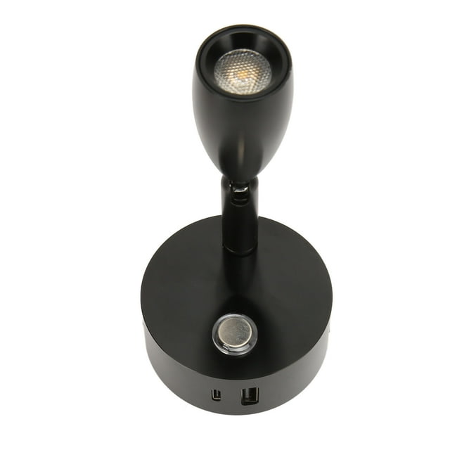 Luz De Lectura Para Vehículos Recreativos Con Puerto USB Tipo C, Luz Nocturna Azul, Lámpara De Atenuación De 3 Colores Para Dormitorios De Barcos, Yates Y Vehículos Recreativos