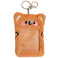 thumbnail image 1 of Miangastore Pochette de Cartes en Peluche Dessin Animé Pochette de Cartes Visible Housse de Cartes Suspendue Housse de Protection de Cartes Décorative, 1 of 9