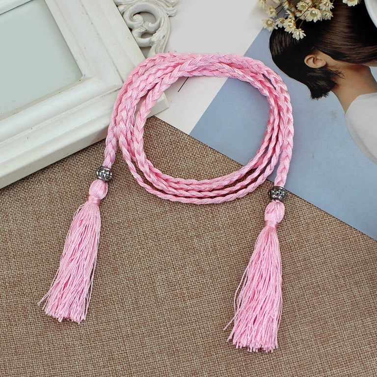 Ladies Bohemian Style Belt Braid Waist Belt for Summer  display picture 1
