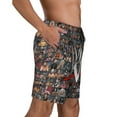 thumbnail image 3 of WWE Men's Swim Trunks Quick Dry Board Shorts Bathing Suit Swimsuits Beach Shorts with Mesh Lining, 3 of 7