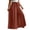 Coffee, variant on Plus Size Wide Leg Flowy Pants Women Elastic Ruffle Waist Breathable Drawstring Beach Casual Culottes Trousers Black 4XL