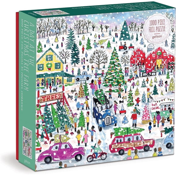Rompecabezas Navideño Michael Storrings 1000 Piezas blanco M