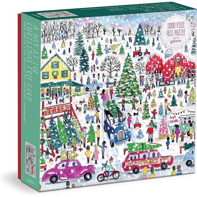 Rompecabezas Navideño Michael Storrings 1000 Piezas blanco M