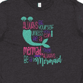thumbnail image 4 of Inktastic Always be Yourself, Unless you can be a Mermaid Youth T-Shirt, 4 of 5