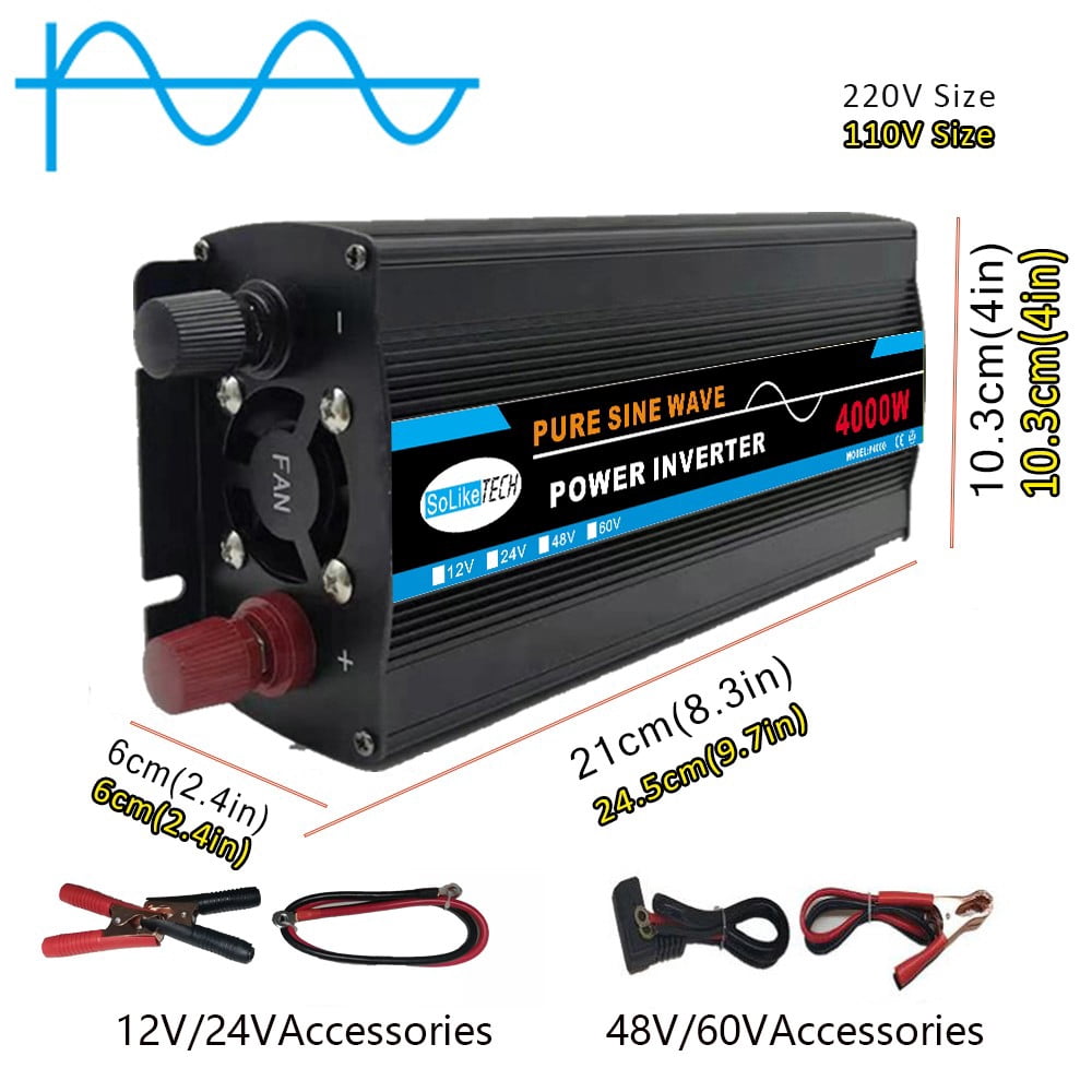 High-Quality 3000W Pure Sine Wave Power Inverter for Solar