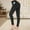 Black, variant on Invisible Scrunch Butt Lifting Leggings for Women No Front Seam Workout Leggings with Pockets Tummy Control Yoga Pants