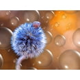 thumbnail image 2 of Dufour, Thierry 32x25 Gold Ornate Wood Framed with Double Matting Museum Art Print Titled - Blue Exoplanet..., 2 of 4