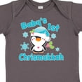 thumbnail image 4 of Inktastic Baby's 1st Chrismukkah with Cute Baby Penguin and Snowflakes Boys or Girls Baby Bodysuit, 4 of 5