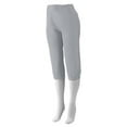 thumbnail image 2 of Augusta XL Ladies Low Rise Drive Pant Silver Grey/Silver Grey 1245, 2 of 2