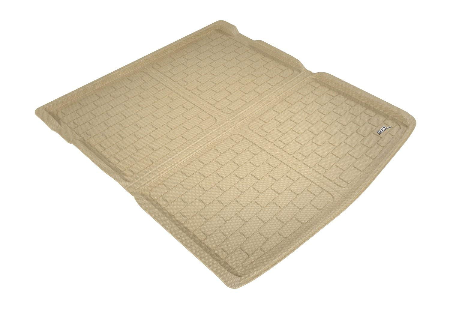 SMARTLINER All Weather Cargo Liner Floor Mat Behind 2nd Row Black for 2018 Volkswagen Atlas
