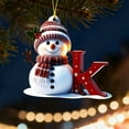 thumbnail image 3 of Adornos navideños colgantes, adornos navideños con letras, ciervos navideños colgantes, decoración de madera para mesa, adornos personalizados, decoración colgante, adornos de jardín, adornos navideño, 3 of 6