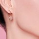 thumbnail image 4 of Pendientes Lyceum Lock Love, pendientes de polvo de cristal de viento de China, regalo de amante para novia JM, 4 of 5