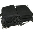 thumbnail image 3 of Bolsa de franela con cordón para guardar secador de pelo eléctrico, multifunción, con cordón para guardar pelusas (negra), 3 of 6